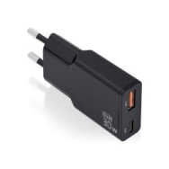 Cargador Pared Aisens Usb-a Usb-c 30w(asch-30w2p047-bk)