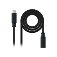 Cable Nanocable Usb-c3.2/m A Usb-c/h 2m (10.01.4502)
