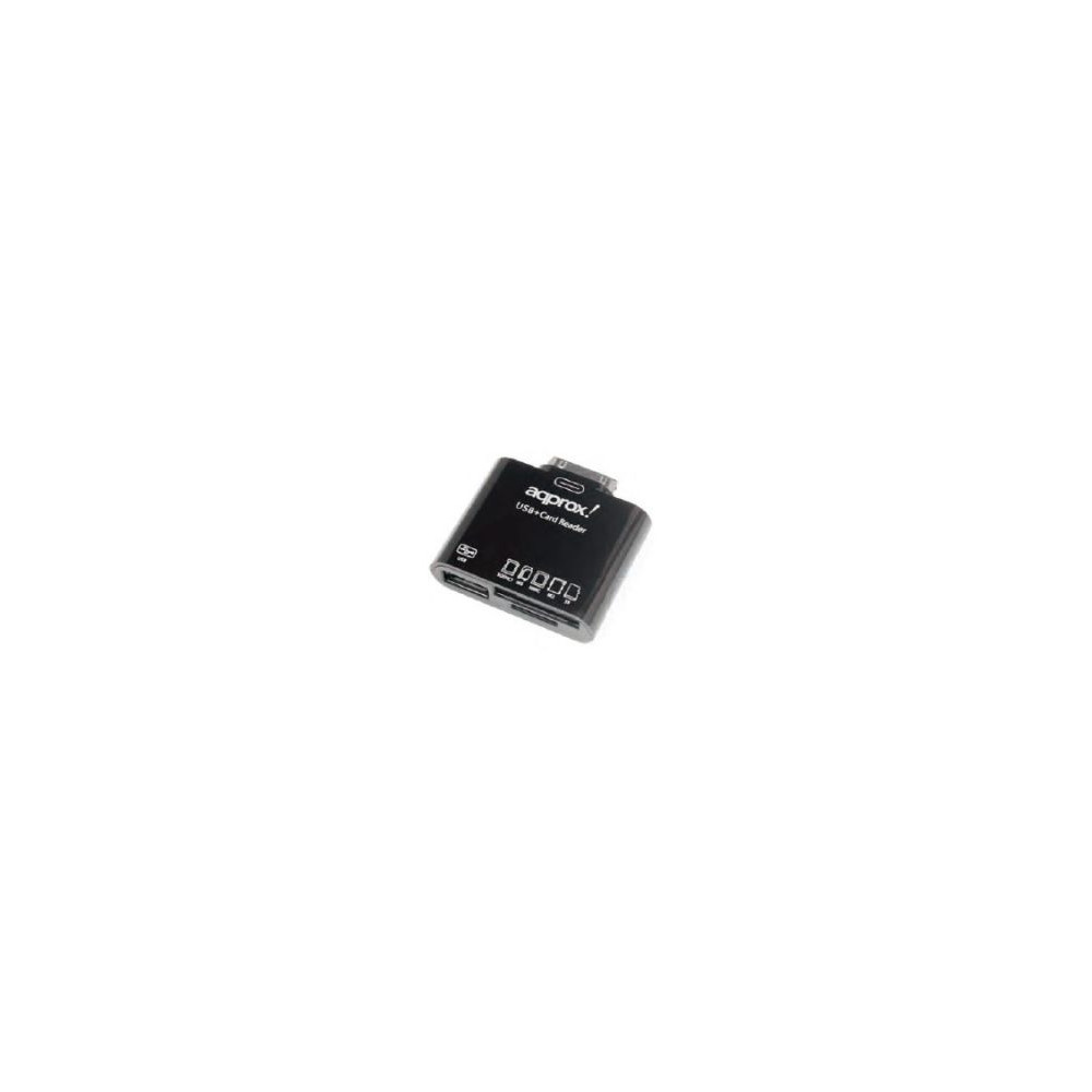 Lector Tarjetas Approx Usb 2.0 Negro (appcrs)