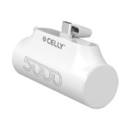 Powerbank Celly 5000mah Usb-c Blanco (pbc5000wh)
