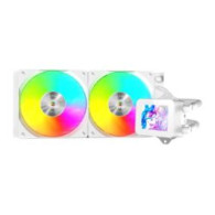 Ref Líq Mars Gaming Argb 2x120mm Blanca(mlvision240w)