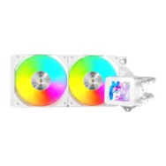 Ref. Líq. Mars Gaming Argb 2x120mm Blanca(mlvision240w)