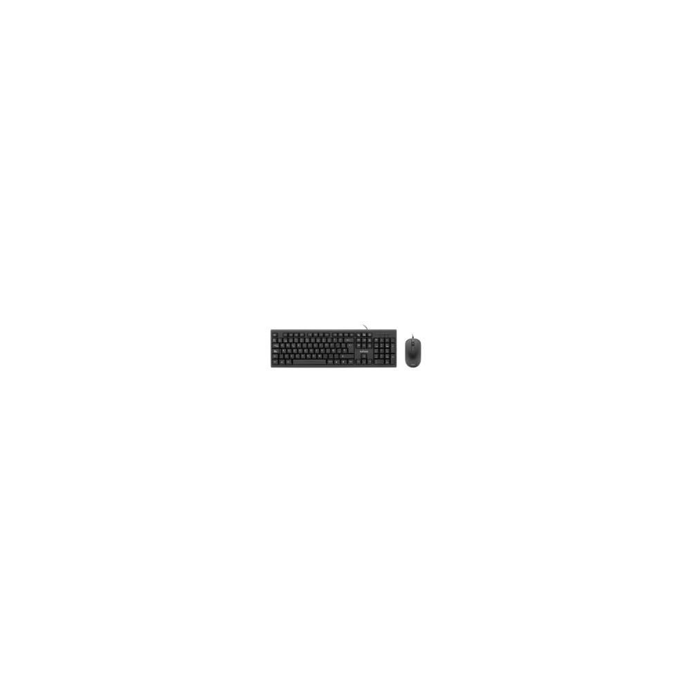 Tecladoratón Nilox Usb 2.0 Negro (nxkme000005)