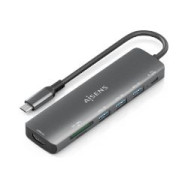 Docking Aisens 7en1 Usb-c Gris (asuc-7p025-gr)