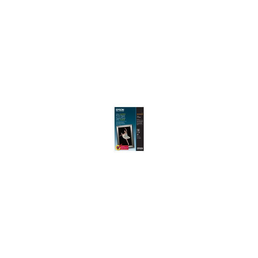 Papel Epson Ultra Glossy A4 15 Hojas (c13s041927)