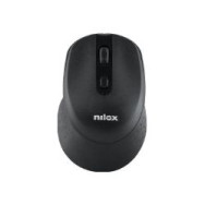 Ratón Nilox Ergonómico Wireless Negro (nxmws101)