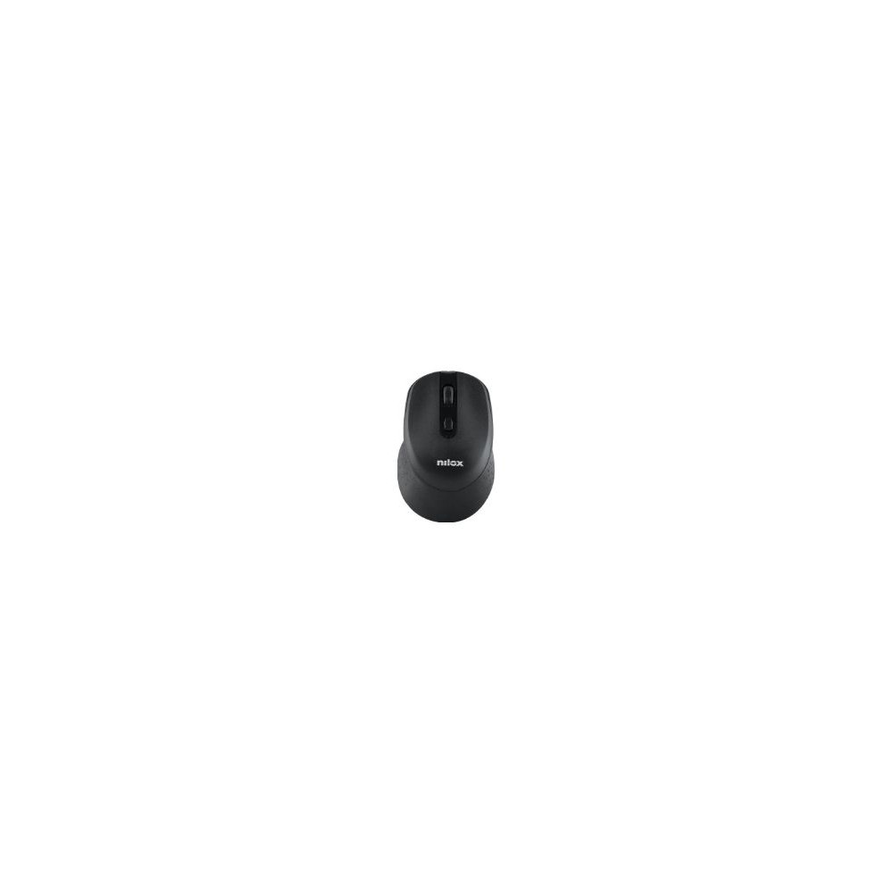Ratón Nilox Ergonómico Wireless Negro (nxmws101)