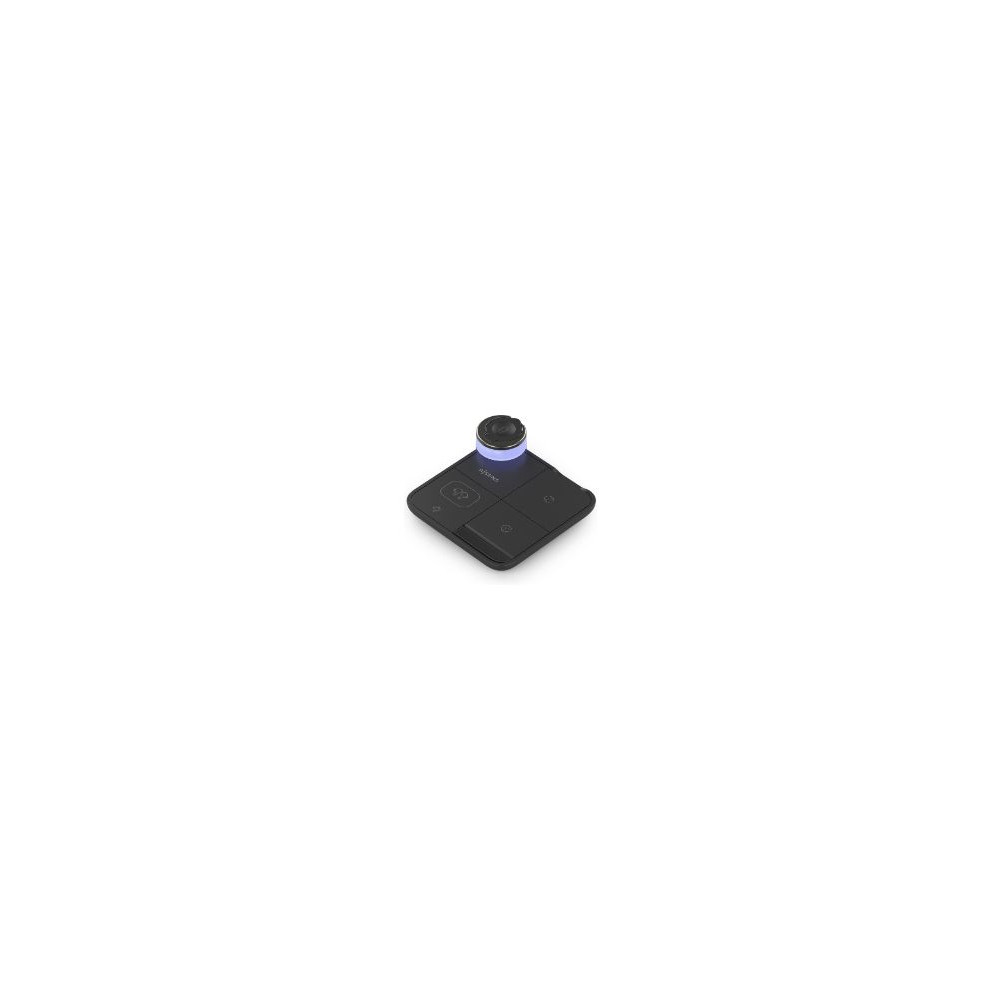 Cargador Aisens Qi Inalámbrico Negro(asch-15w4wc062-bk)