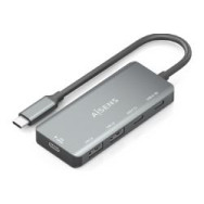 Hub Aisens Usb-c A 2xusb 20 Pd 100w Gris (a109-0946)