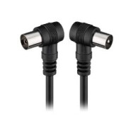 Cable Engel Axil Antena Acodado M/h 2.5m Negro Mp0704c