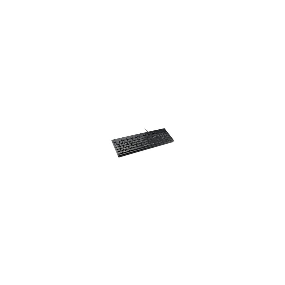 Teclado Kensington Qwerty Usb-a Negro (k63727es)