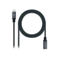 Nanocable Usb-c 3.2 M/h 2m Negro (10.01.4502-comb)