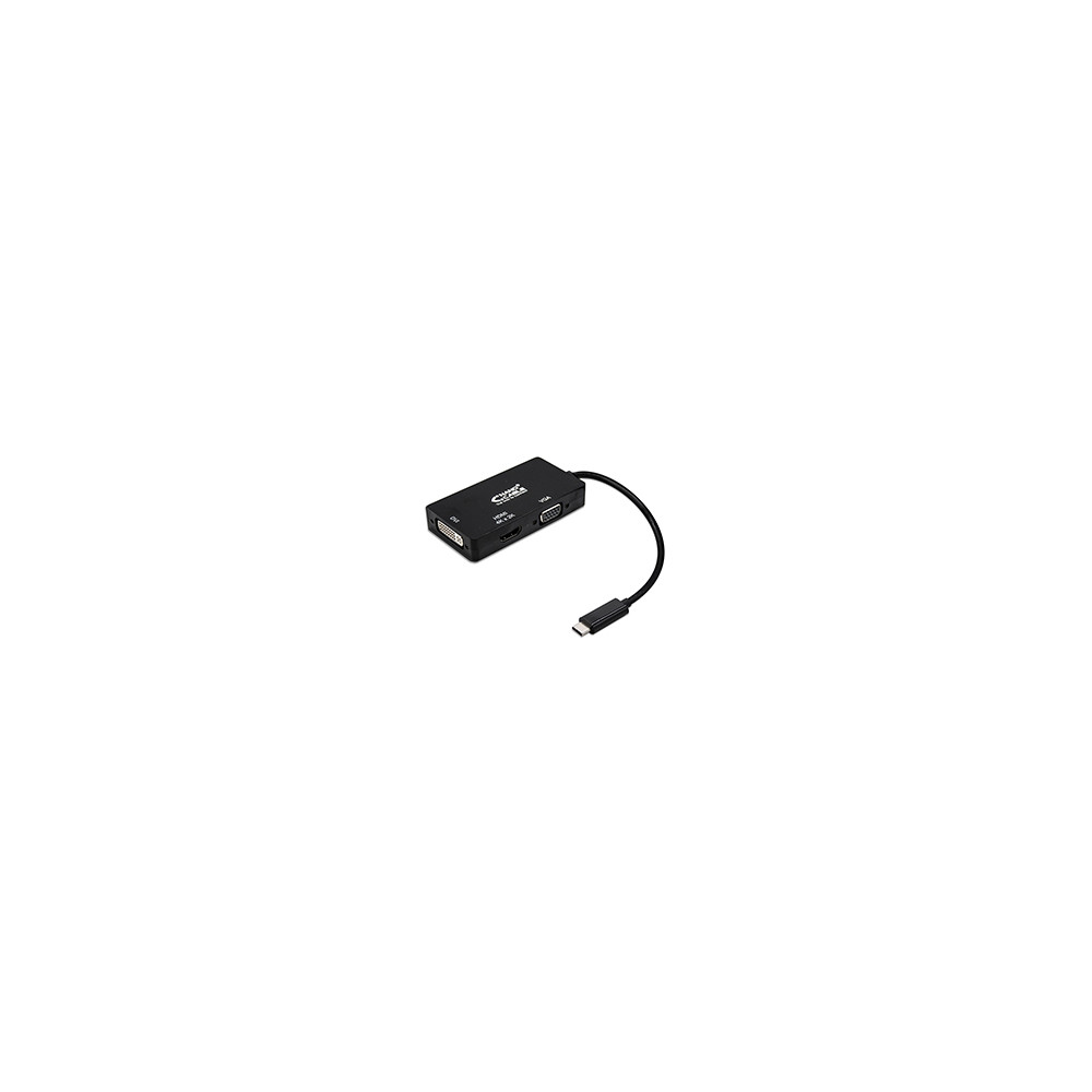 Nanocable Usb-c/m A Vga/dvi/hdmi/h 0.1m (10.16.4301-bk)