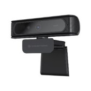 Webcam Conceptronic Fhd Usb Micrófono Negra (amdis09b)