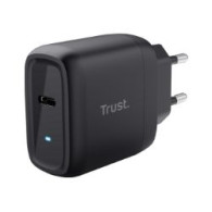 Cargador Pared Trust Maxo Gan 45w 1xusb-c Negro (25521)