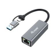 Adaptador Equip Usb-c A Rj45 2.5 Gbe Gris (eq133495)