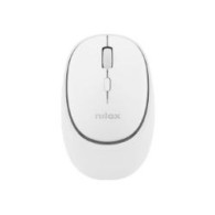 Raton Nilox Dual-wireless Recargable Blanco (nxmdws101)