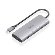 Docking Aisens 7en1 Usb-c 4k/60hz Gris (asuc-7p031-gr)