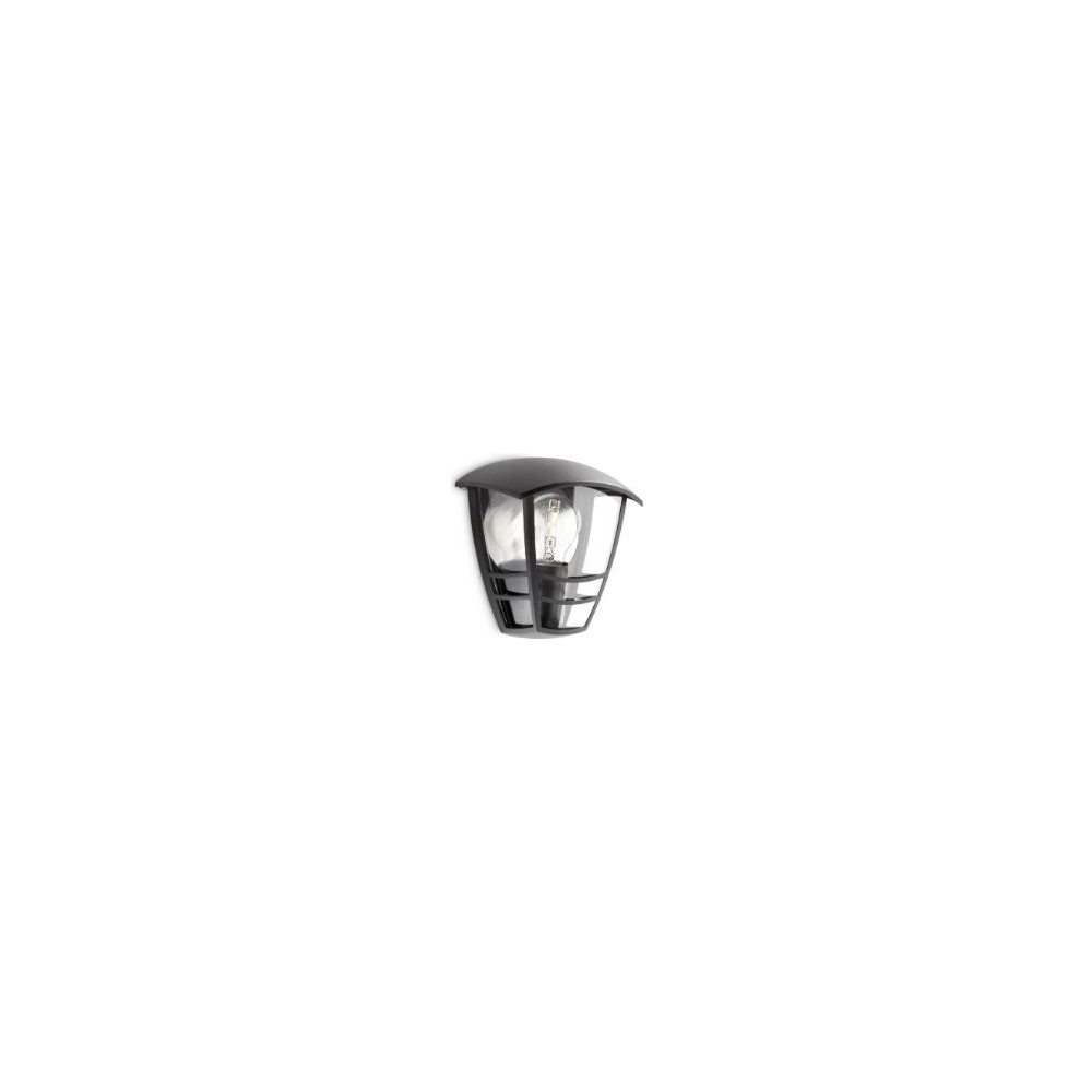 Aplique Mural Philips Creek 60w Negro (915002790302)