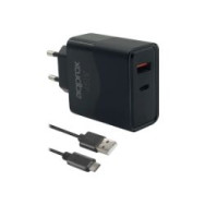 Cargador Pared Approx Usb-a/usb-c Cable (appusbwall45w)