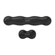 Reposamuñecas Subblim Ergo Pack 2 Negro (submp-04e061)