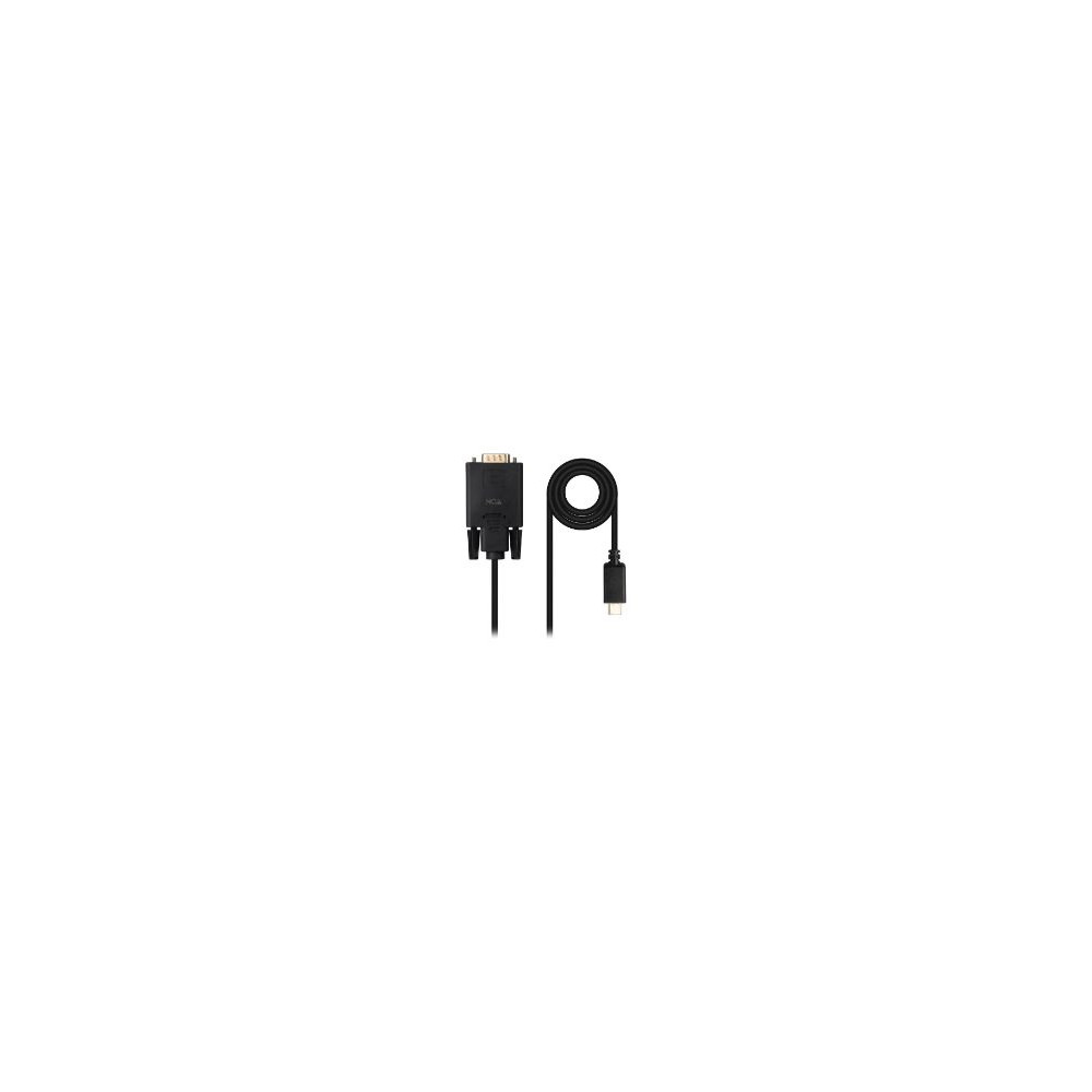Conversor Nanocable Usb-c/m A Vga/m 18m (10155202)