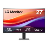 Monitor Lg 27 Fhd 100hz Curvo Usb-c Hdmi (27u421a-b)