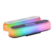 Barra De Sonido Mars Gaming 20w Rgb Bt Negra (msborb)