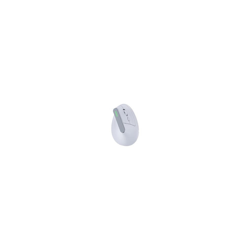Ratón Vertical Nilox Wireless Blanco (nxmoevr01w)