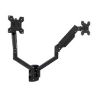 Soporte Pared Tooq 13-34 2 Brazos Negro (lp1434tnr-b)
