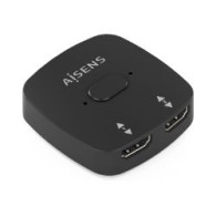 Conmutador Aisens 4k/60hz 2xhdmi Negro (a123-0948)