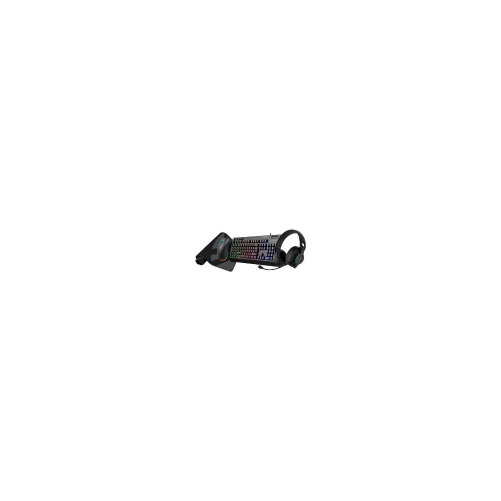 Pack Gaming Unyka Nova 4en1 Rgb Negro (uk594008)