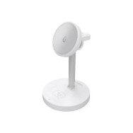 Cargador Aisens Qi Inalámbrico Blanco(asch-15w3wc065-w)