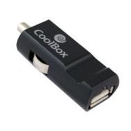 Cargador De Coche Coolbox Usb 2.0 Negro (cdc-10)