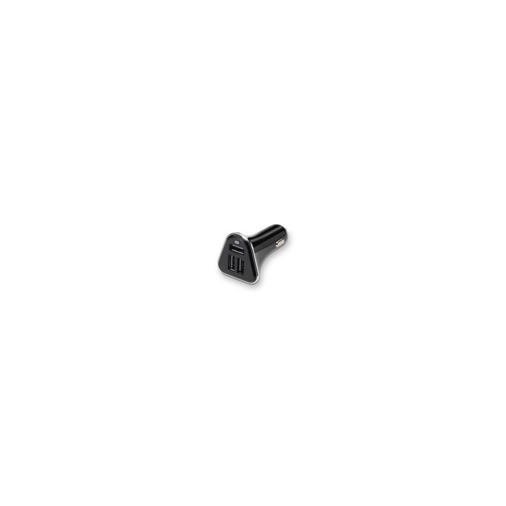 Cargador De Coche Tooq 3xusb 2.0 26w Negro (tqcc-2003)