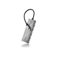 Hub Ngs Usb-c 3.0 A 4xusb-c Aluminio/plata (wonder4c)