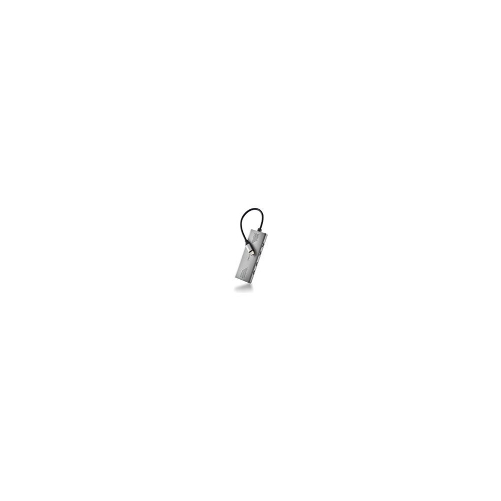 Hub Ngs Usb-c 3.0 A 4xusb-c Aluminio/plata (wonder4c)