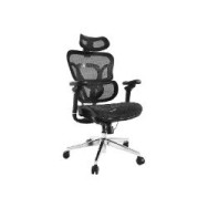 Silla Oficina Equip Respaldo De Malla Negra (eq651051)