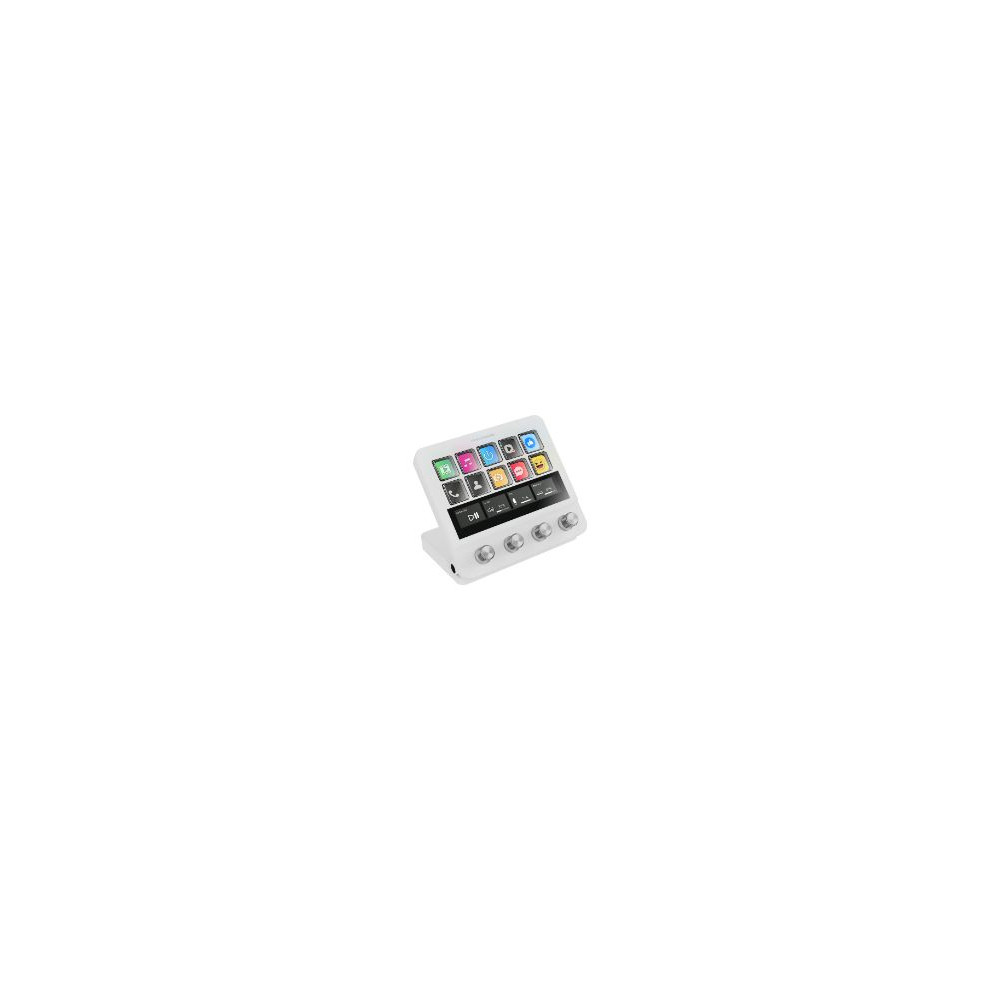 Control Deck Mars Gaming Lcd 10 Teclas Blanco (msdprow)