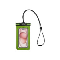 Funda Impermeable Celly Hasta 7" Verde (splashbag25gn)