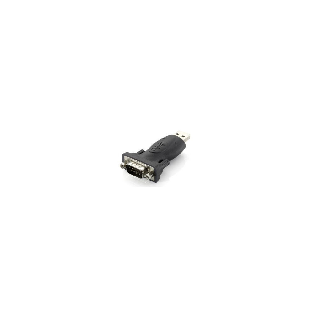 Adaptador Equip Usb 2.0/m A Rs232/m Negro (eq133382)