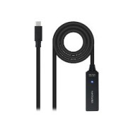 Cable Nanocable Usb-c3.2 +amplificador 5m (10.01.1311)