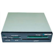 Lector Tarjetas Unyka Usb 2.0 3.5? Negro Bulk (50561)