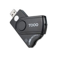 Lector Tooq Dnie Tf/sd Usb-a 20 Negro (tqr-3012b)