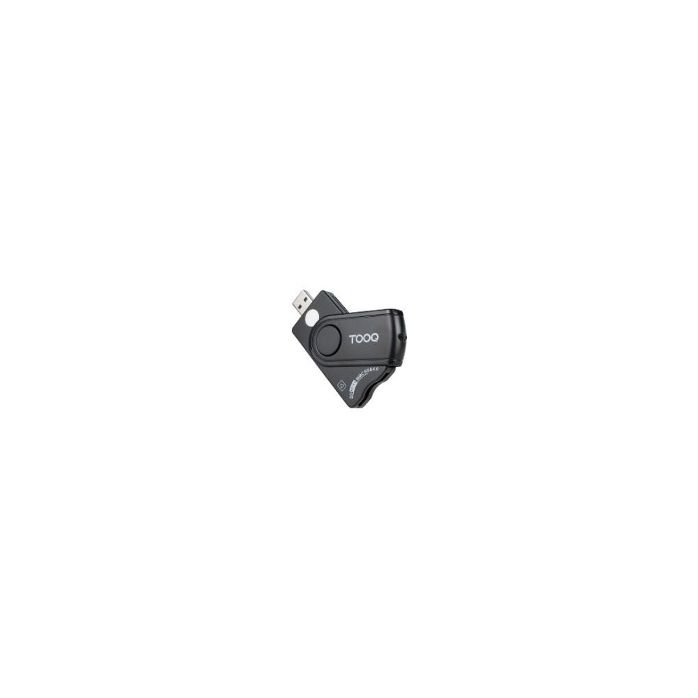 Lector Tooq Dnie Tf/sd Usb-a 20 Negro (tqr-3012b)