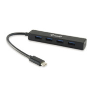 Hub Equip Life Usb-c 3.0 A 4xusb-a 3.0 Negro (eq128954)