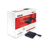Mini Dock Club 3d Usb-a/usb-c/vga Negro (csv-1532)