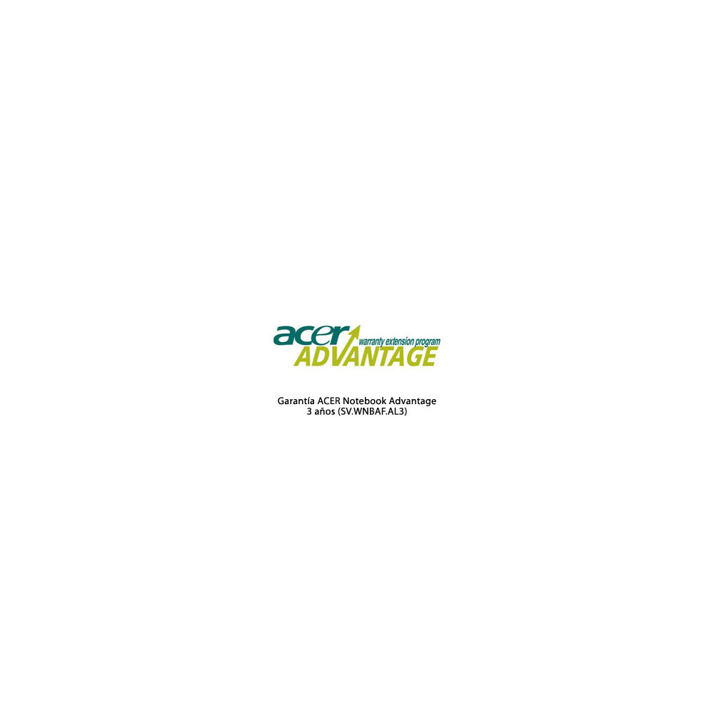 Garantía Acer Notebook Daños Acc. 3 Años (sv.wnbaf.al3)