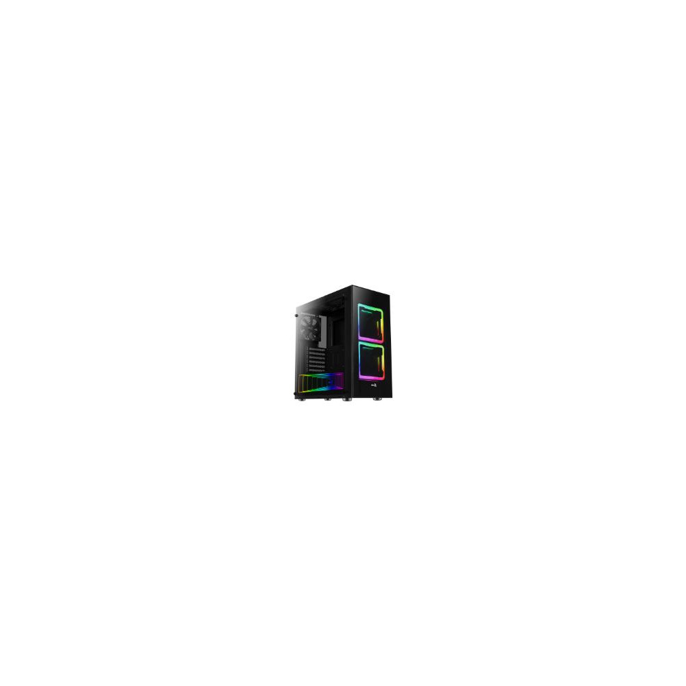 Caja Aerocool Tor Rgb Usb 2.0/3.0 Atx Matx Negra (tor)