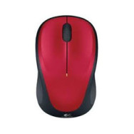 Ratón Logitech M235 Wireless Notebook Rojo (910-002496)
